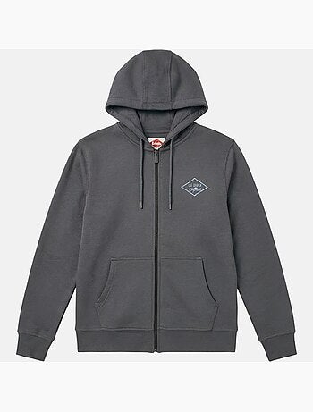 Lee Cooper - Giacca con cappuccio uomo con zip