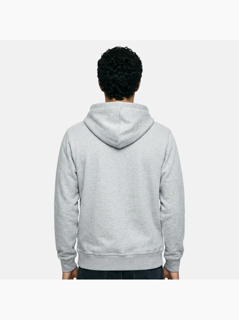 Lee Cooper - Giacca con cappuccio uomo con zip Grigio - Kiabi