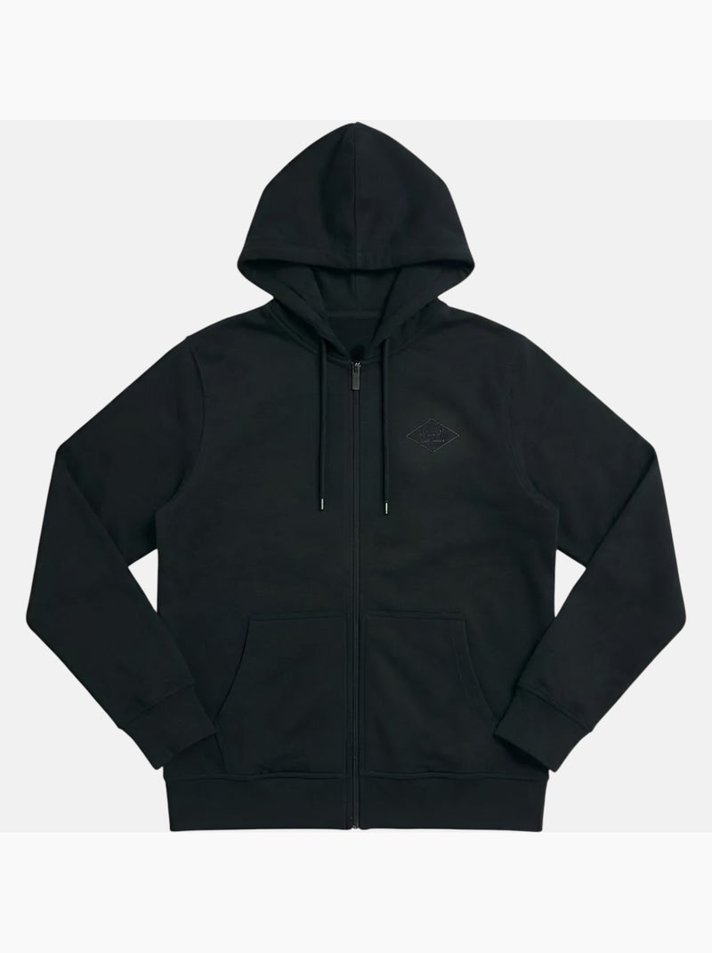 Lee Cooper - Giacca con cappuccio uomo con zip Nero - Kiabi