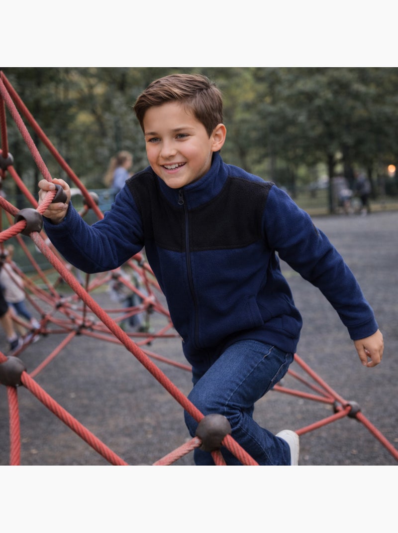 Lee Cooper - Giacca in pile bambino Blu marino - Kiabi