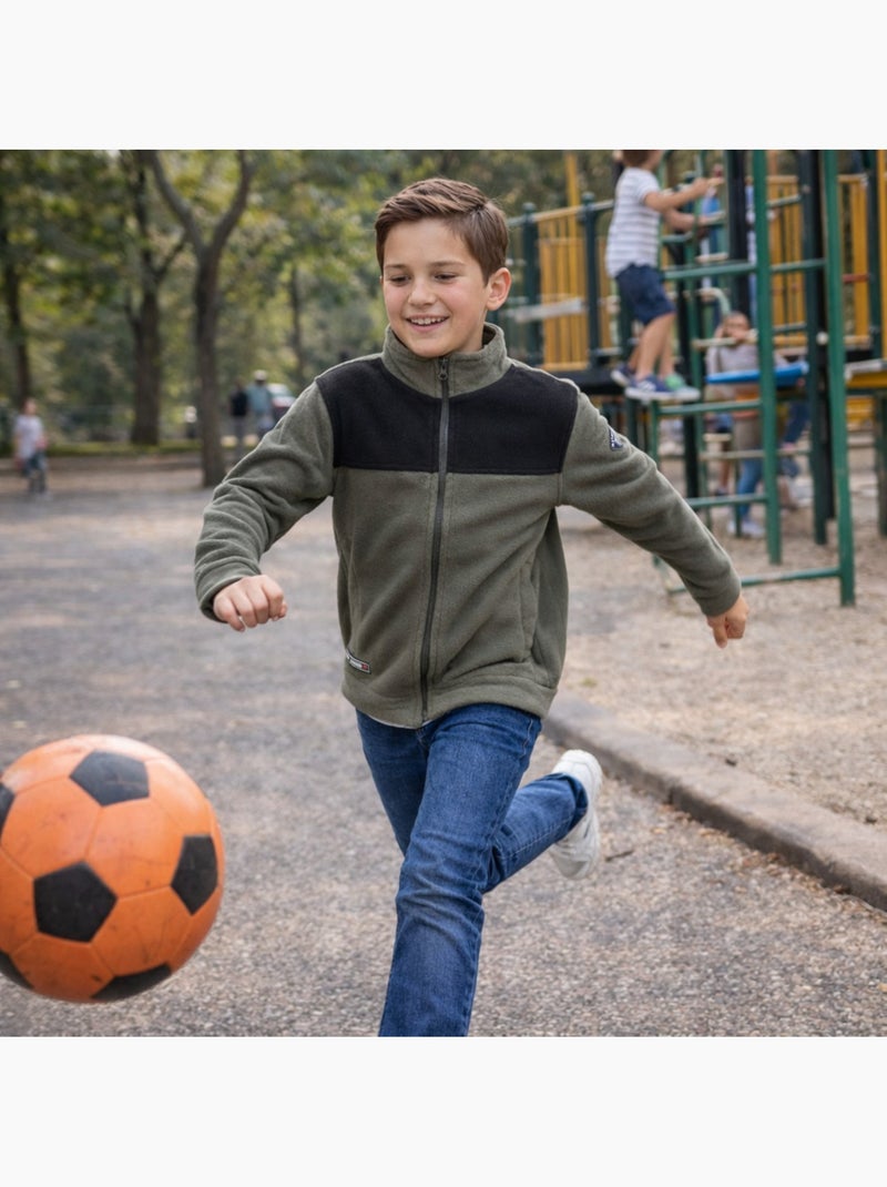 Lee Cooper - Giacca in pile bambino Cachi - Kiabi