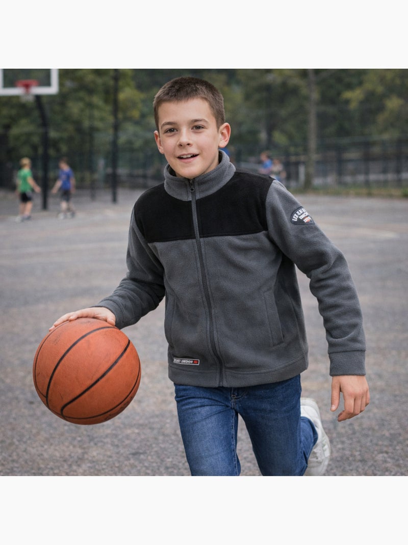 Lee Cooper - Giacca in pile bambino Grigio - Kiabi