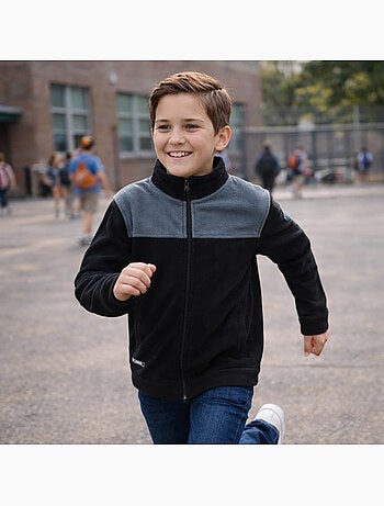 Lee Cooper - Giacca in pile bambino