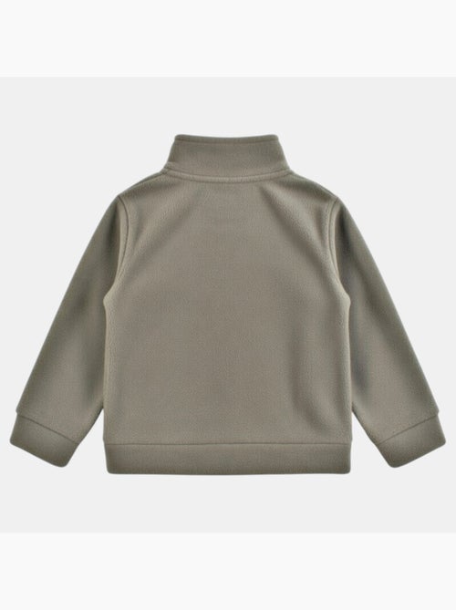Lee cooper - giacca in pile con cerniera, collo alto e inserti - Kiabi