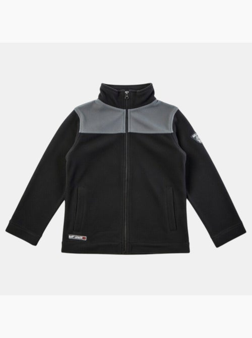 Lee cooper - giacca in pile con cerniera, collo alto e inserti - Kiabi Lee cooper - giacca in pile con cerniera, collo alto e inserti - Kiabi