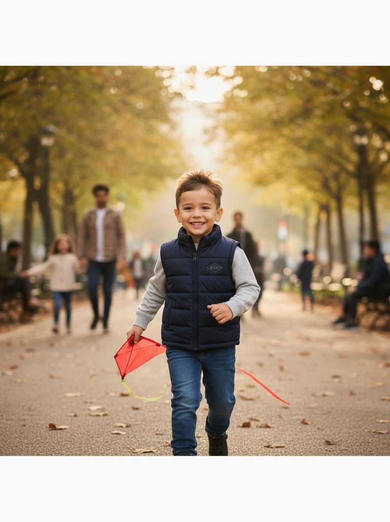 Lee Cooper - Gilet imbottito senza maniche bambino Blu marino - Kiabi