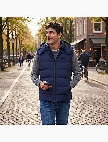 Lee cooper - gilet imbottito uomo