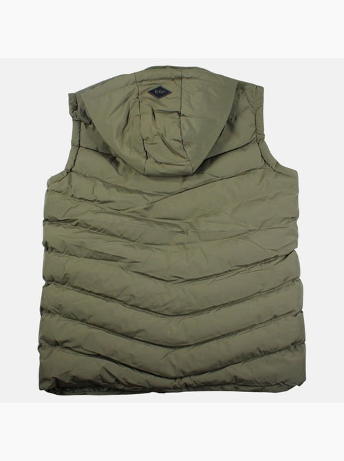 Lee cooper - gilet trapuntato con cappuccio  uomo - Kiabi