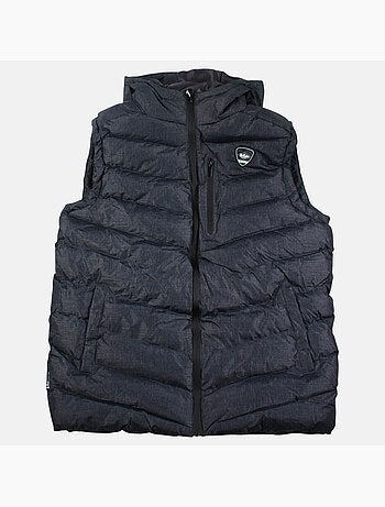 Lee cooper - gilet trapuntato con cappuccio uomo