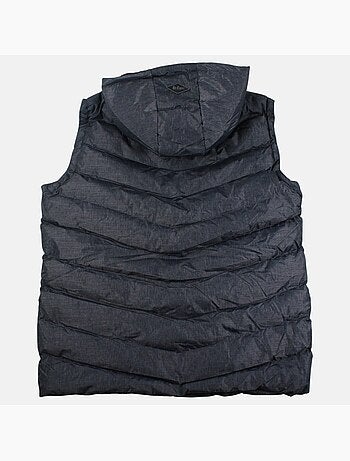 Lee cooper - gilet trapuntato con cappuccio uomo