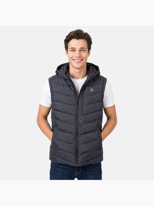 Lee cooper - gilet trapuntato con cappuccio  uomo - Kiabi