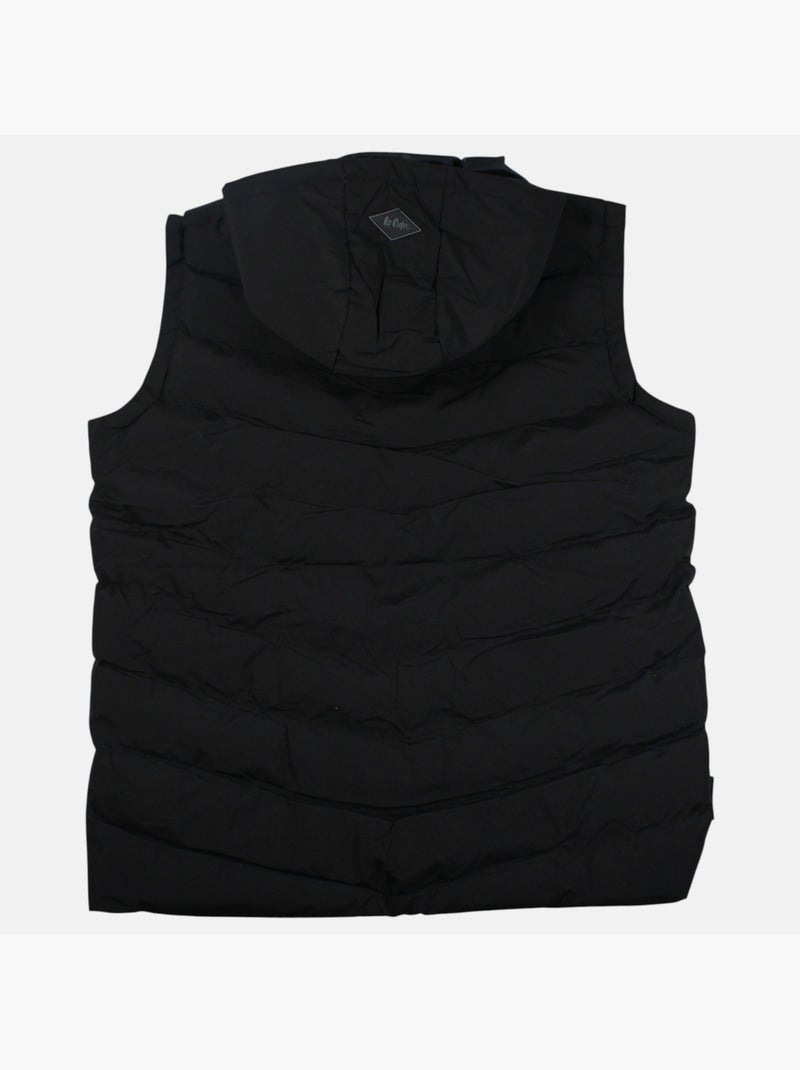 Lee cooper - gilet trapuntato con cappuccio  uomo Nero - Kiabi