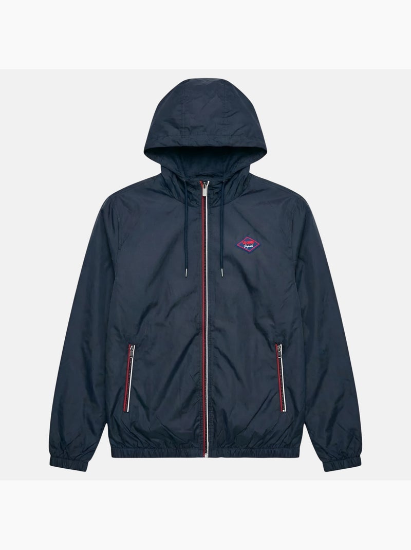 Lee Cooper - Giubbotto antivento uomo blu navy con cappuccio Blu marino - Kiabi