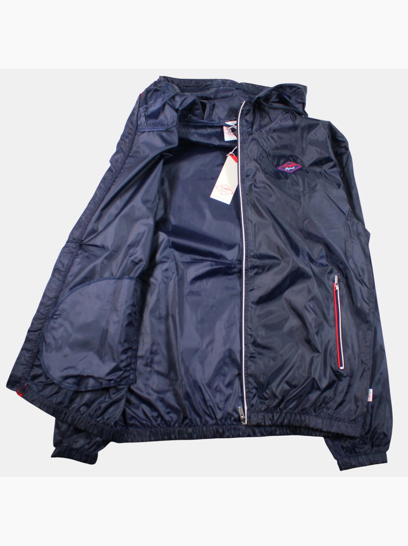 Lee Cooper - Giubbotto antivento uomo blu navy con cappuccio Blu marino - Kiabi
