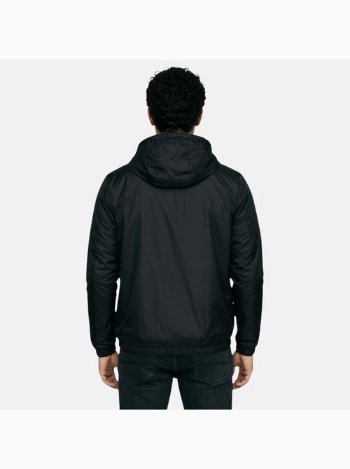 Lee Cooper - Giubbotto antivento uomo nero con cappuccio - Kiabi