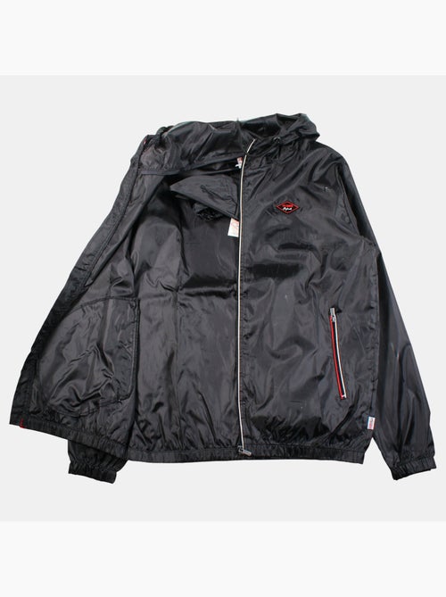 Lee Cooper - Giubbotto antivento uomo nero con cappuccio - Kiabi