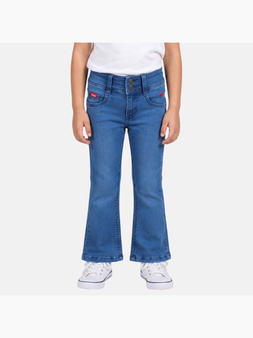 Lee cooper - jeans dal taglio ampio, a vita alta con bottoni - Kiabi
