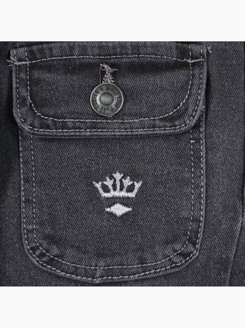 Lee cooper - jeans dal taglio ampio, a vita alta con bottoni - Kiabi