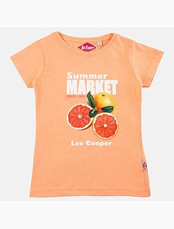 Lee Cooper - Maglietta bambina a maniche corte