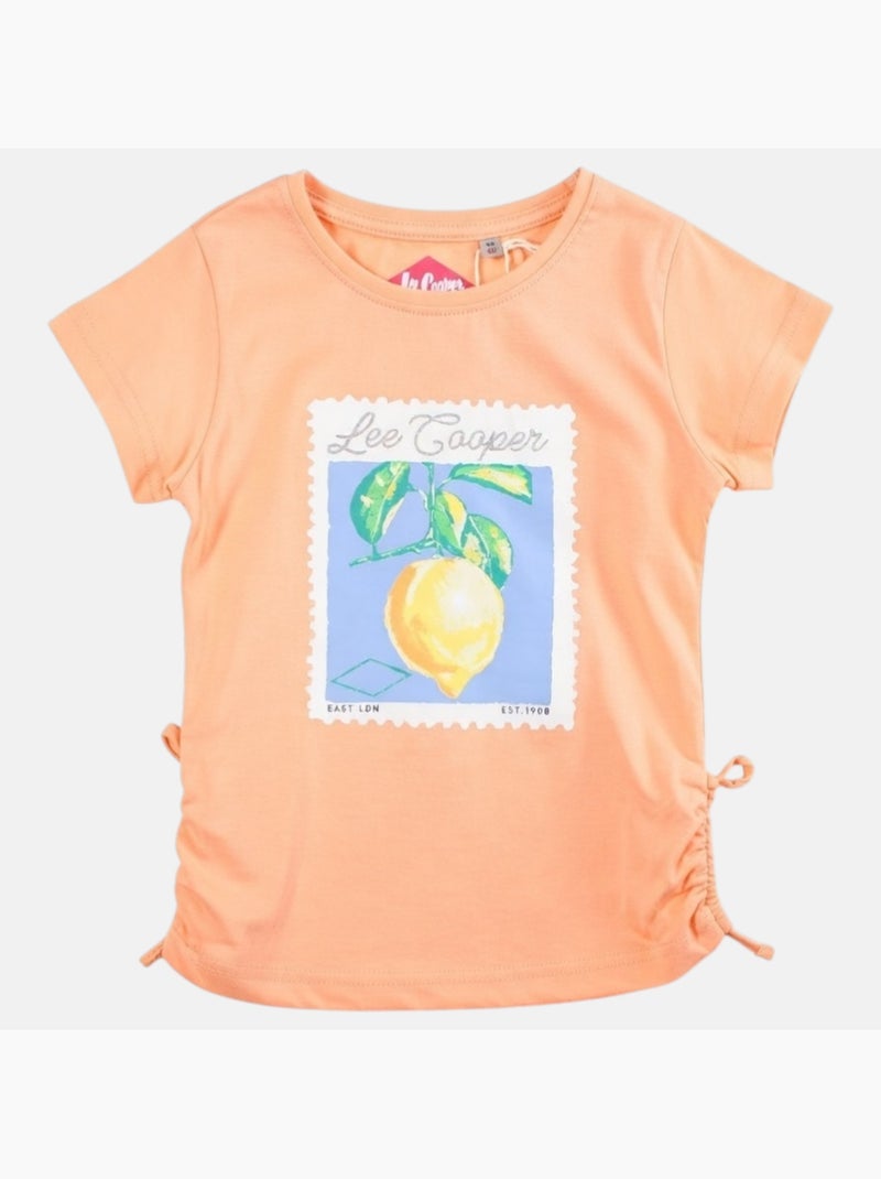 Lee Cooper - Maglietta bambina a maniche corte Arancione - Kiabi