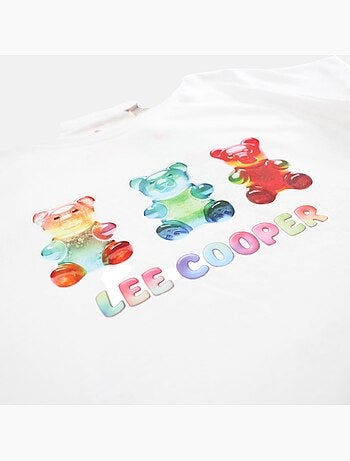 Lee Cooper - Maglietta bambina a maniche corte