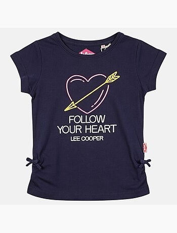 Lee Cooper - Maglietta bambina a maniche corte
