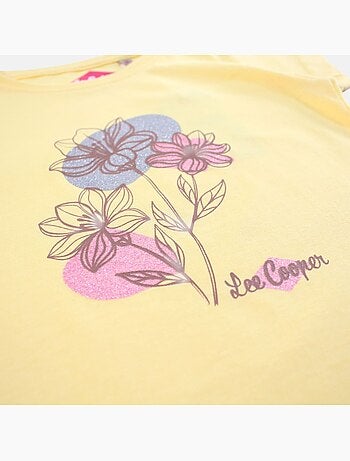 Lee Cooper - Maglietta bambina a maniche corte