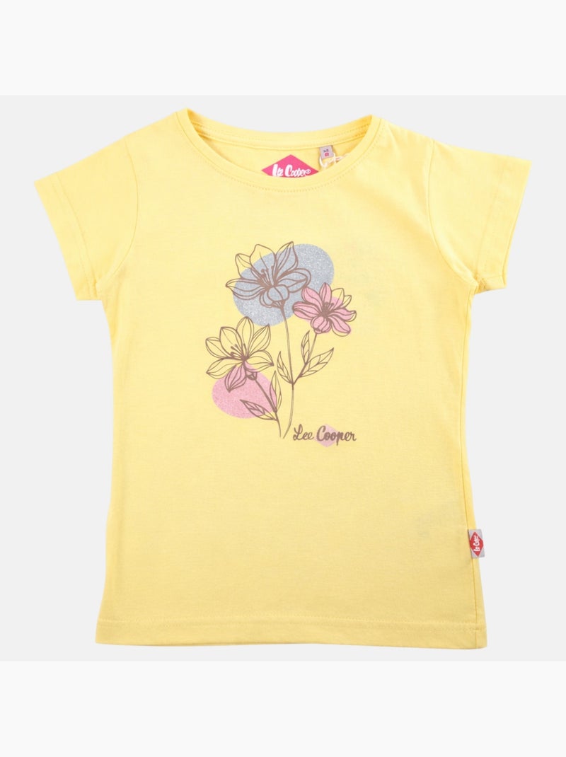 Lee Cooper - Maglietta bambina a maniche corte Giallo - Kiabi