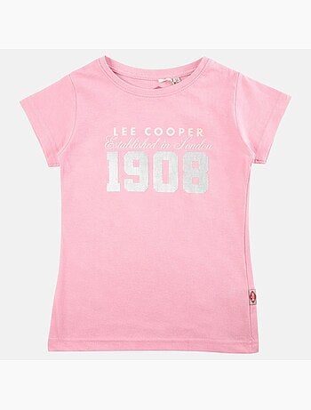 Lee Cooper - Maglietta bambina a maniche corte