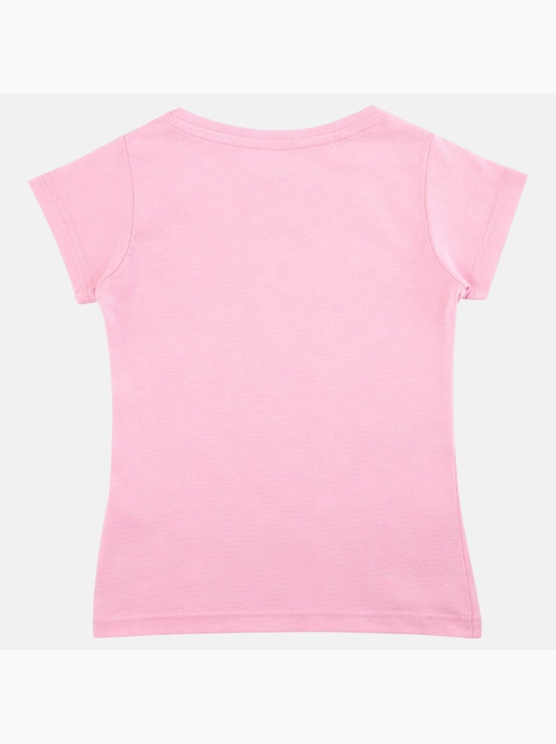 Lee Cooper - Maglietta bambina a maniche corte Rosa chiaro - Kiabi