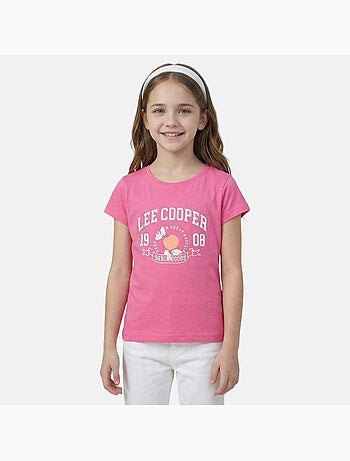 Lee Cooper - Maglietta bambina a maniche corte