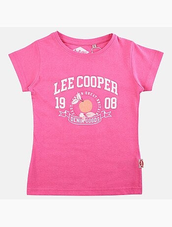 Lee Cooper - Maglietta bambina a maniche corte