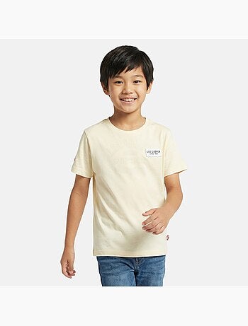 Lee Cooper - Maglietta bambino a maniche corte con logo sul petto