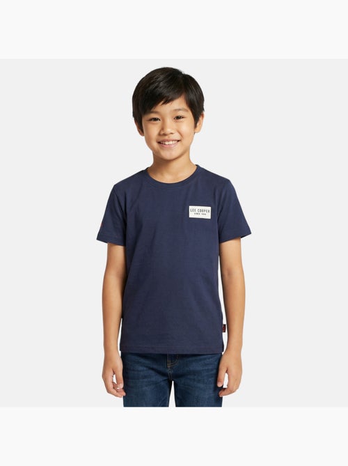 Lee Cooper - Maglietta bambino a maniche corte con logo sul petto - Kiabi