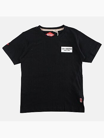 Lee Cooper - Maglietta bambino a maniche corte con logo sul petto