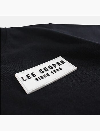 Lee Cooper - Maglietta bambino a maniche corte con logo sul petto