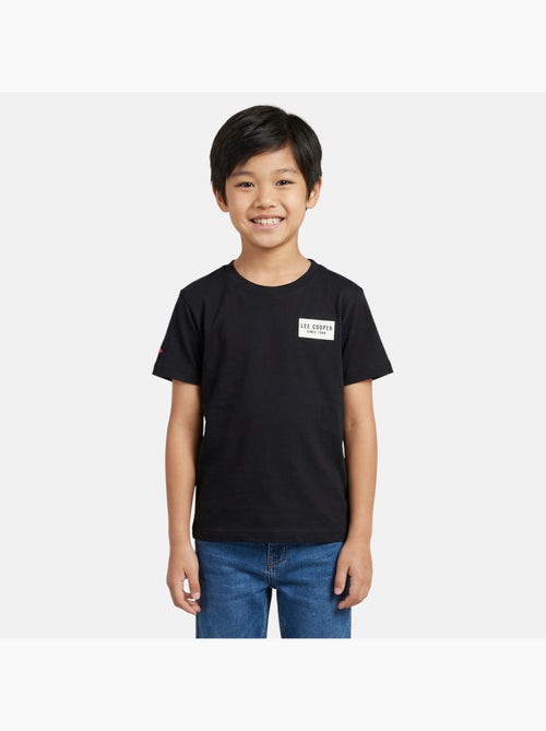 Lee Cooper - Maglietta bambino a maniche corte con logo sul petto - Kiabi