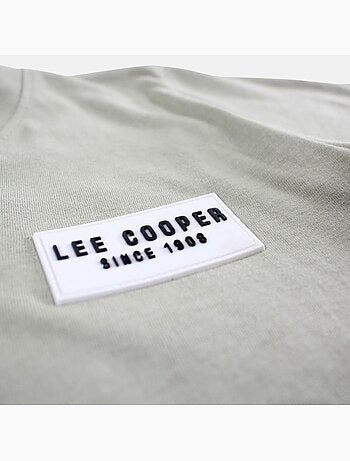 Lee Cooper - Maglietta bambino a maniche corte con logo sul petto