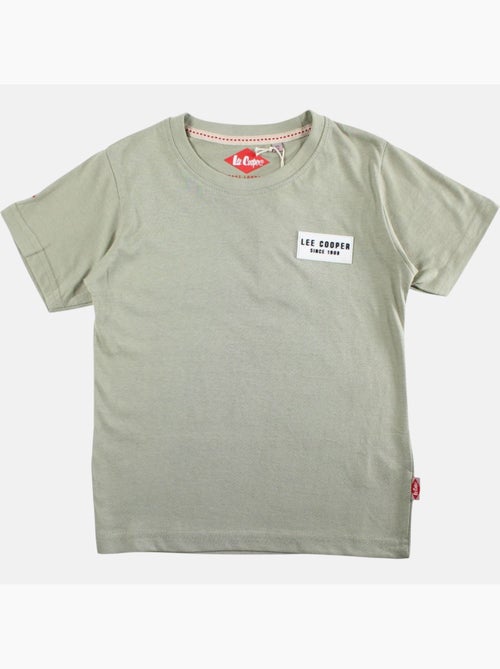 Lee Cooper - Maglietta bambino a maniche corte con logo sul petto - Kiabi