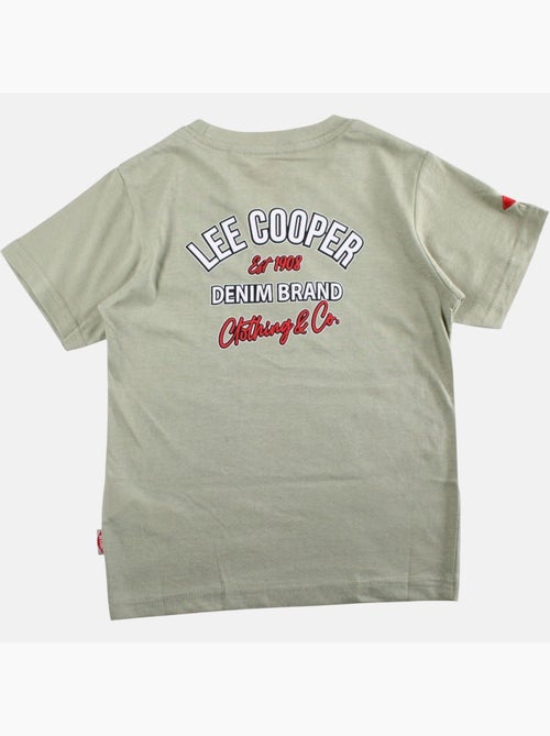 Lee Cooper - Maglietta bambino a maniche corte con logo sul petto - Kiabi