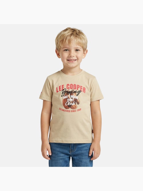Lee Cooper - Maglietta bambino a maniche corte con stampa boxing club - Kiabi