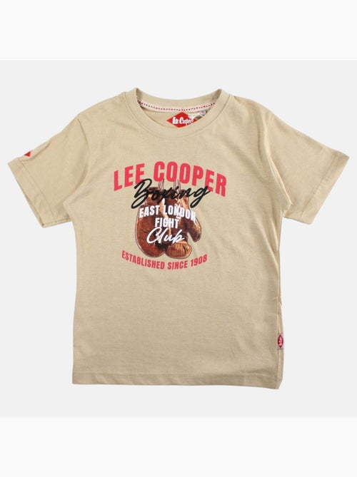 Lee Cooper - Maglietta bambino a maniche corte con stampa boxing club - Kiabi