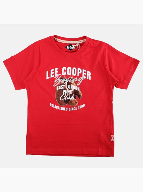 Lee Cooper - Maglietta bambino a maniche corte con stampa boxing club - Kiabi