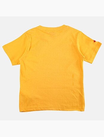 Lee Cooper - Maglietta bambino a maniche corte con stampa denim brand