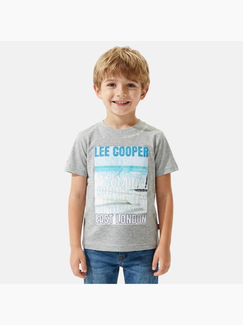 Lee Cooper - Maglietta bambino a maniche corte con stampa East London - Kiabi