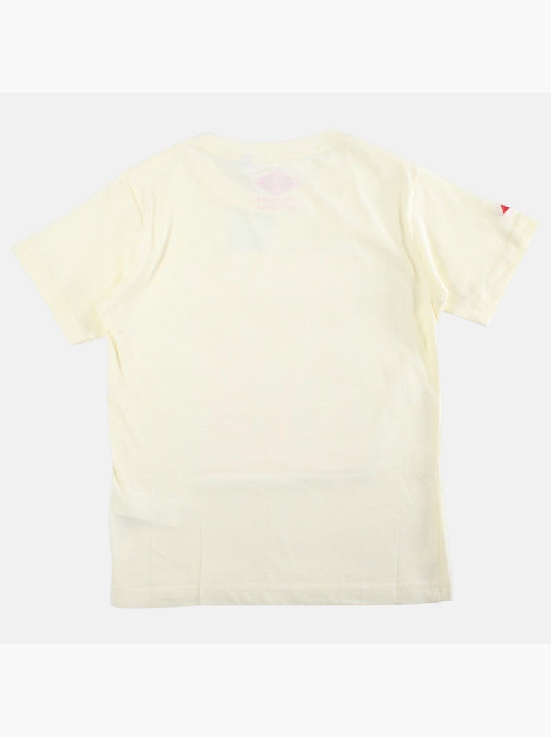Lee Cooper - Maglietta bambino a maniche corte con stampa spiaggia Avorio - Kiabi