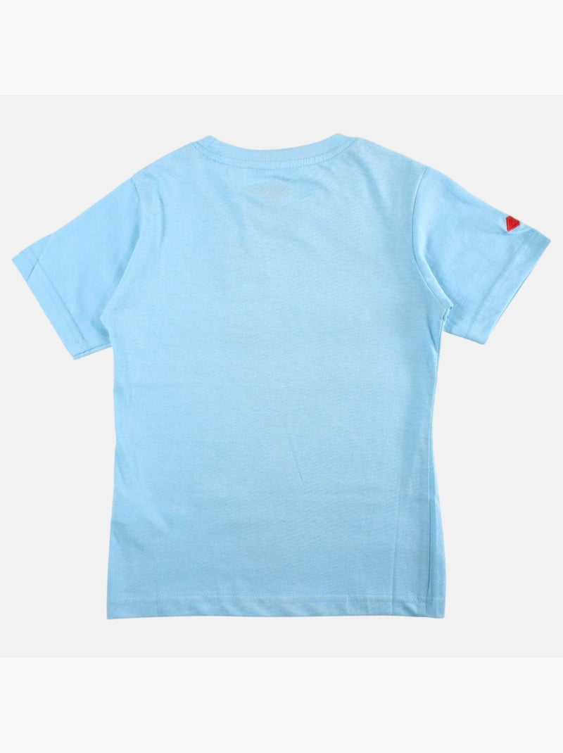 Lee Cooper - Maglietta bambino a maniche corte con stampa spiaggia Blu - Kiabi