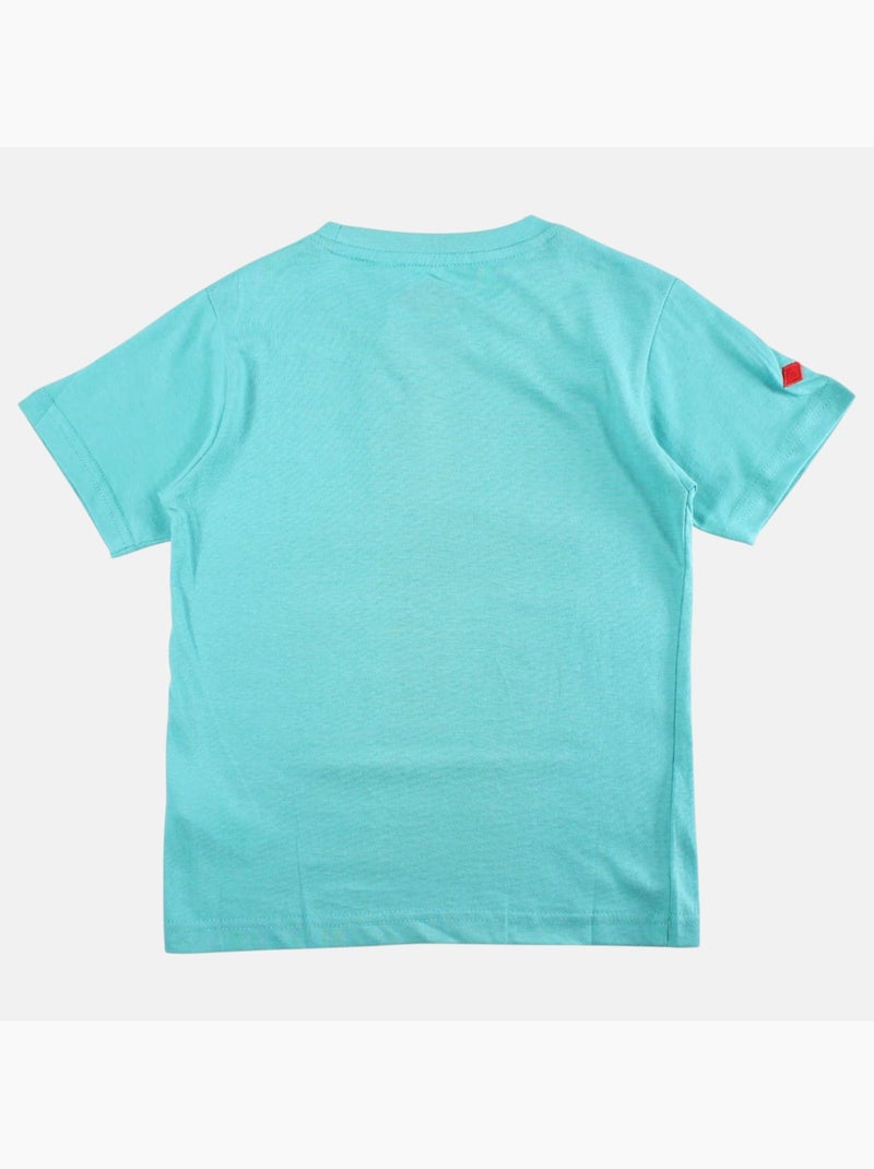 Lee Cooper - Maglietta bambino a maniche corte con stampa spiaggia Turchese - Kiabi