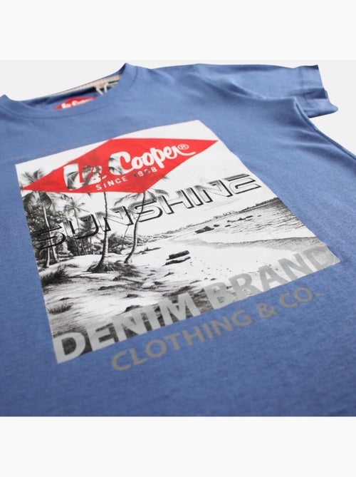Lee Cooper - Maglietta bambino a maniche corte con stampa sunshine - Kiabi