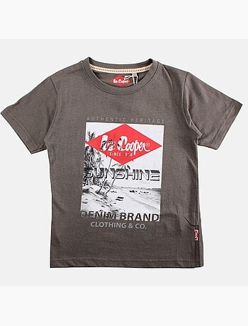 Lee Cooper - Maglietta bambino a maniche corte con stampa sunshine